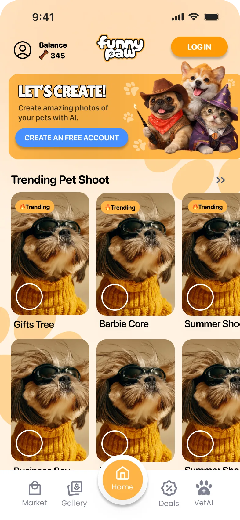 FunnyPawZ app gallery